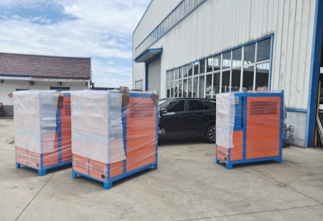 Entrega diaria | Controlador de temperatura de molde de aceite de 27 kW enviado al cliente