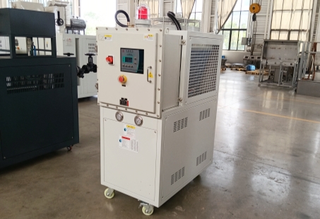 El enfriador de aire a prueba de explosiones de 6 kW está casi terminado.